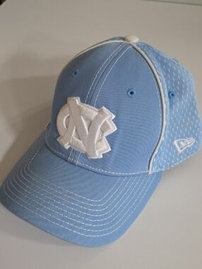 New Era Black and Blue Logo Patch Cap